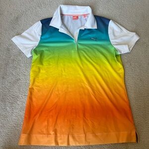 Puma Multicolor Gradient Polo Shirt